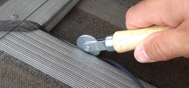 metal screen door repair in Campbell