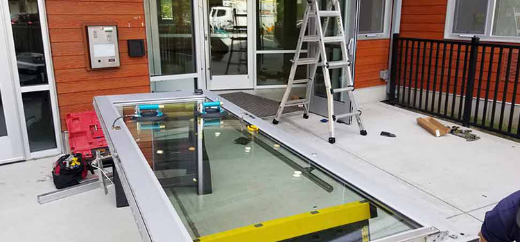 storefront door glass replacement Campbell
